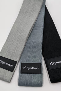 GymPeach Booty Bands Grey (3pk)